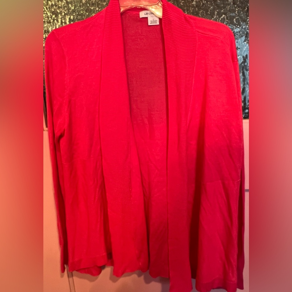 Lightweight Open Front Cardigan